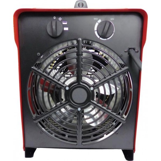 WDH BGP10S 10 kW Légcsatornázható elektromos hősugárzó, fűtőventilátor 